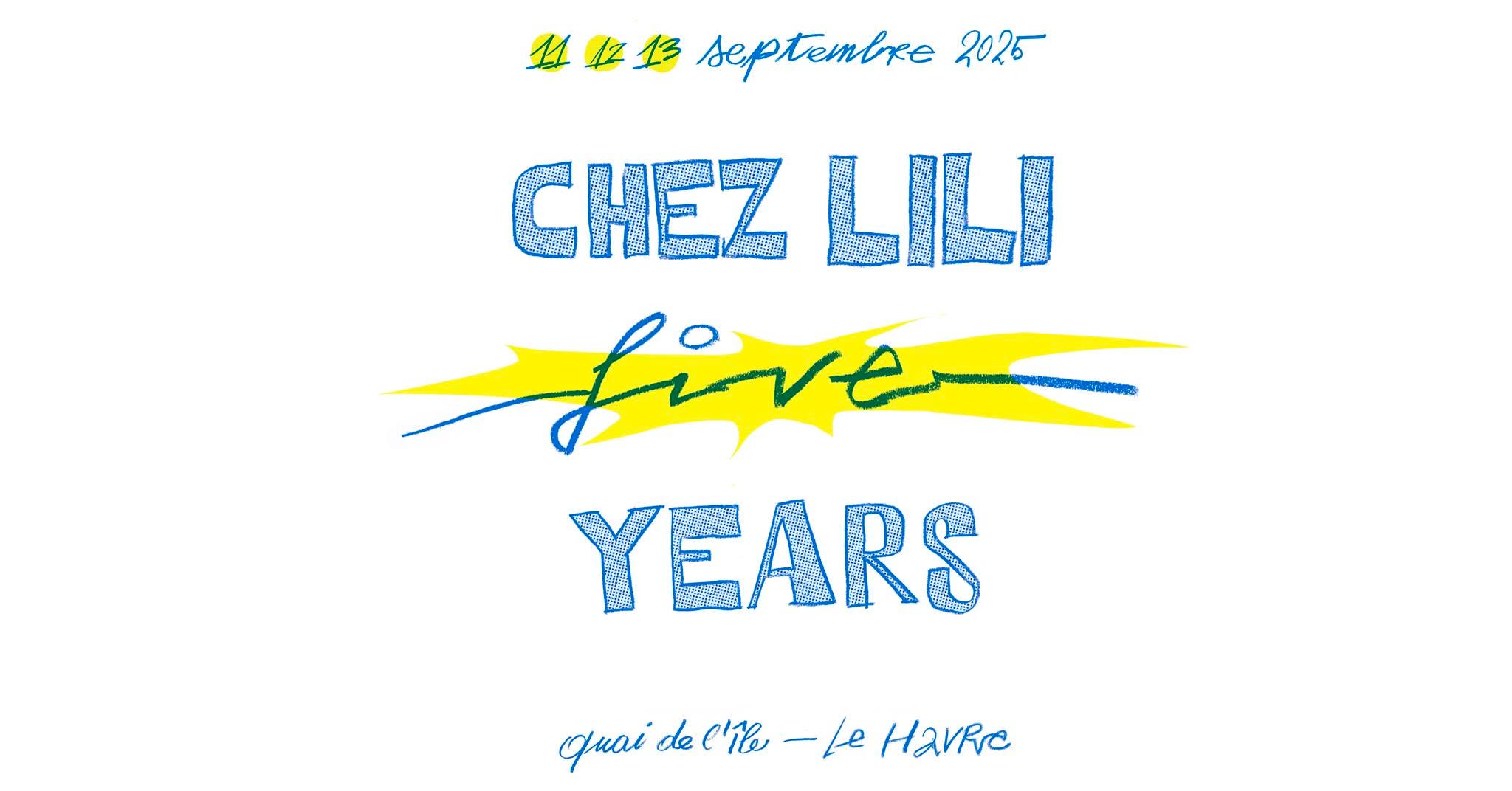🎉 Chez Lili fête ses 5 ans 🎉